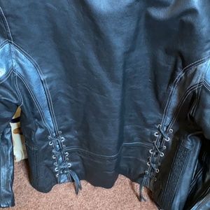 Leather jacket for women
